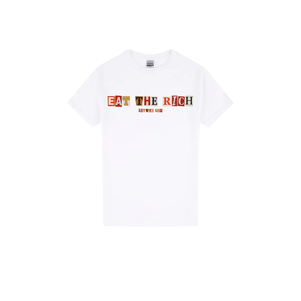 White front flat lay