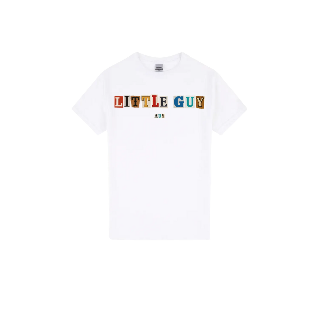 White front flat lay