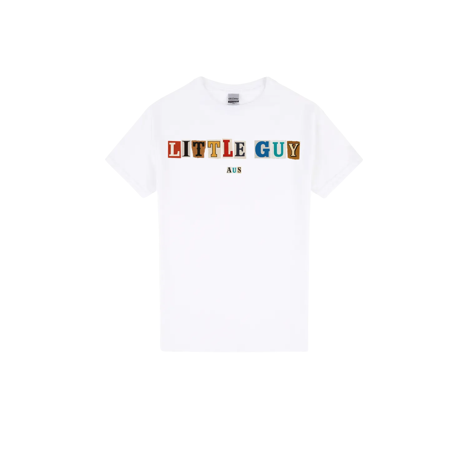 White front flat lay